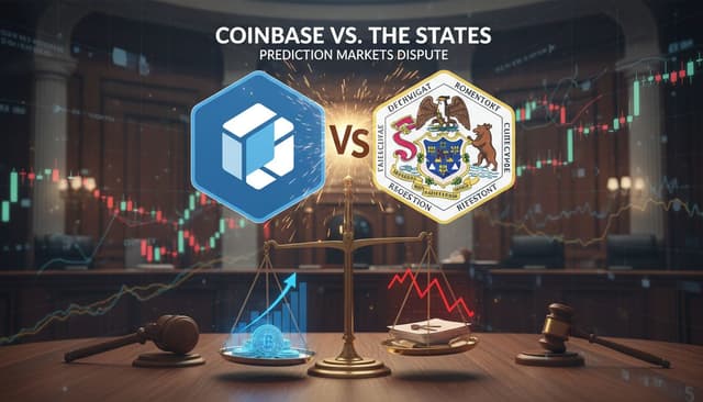 코인베이스, 예측 시장 규제 두고 3개 주 정부 제소…CFTC 관할권 놓고 정면 대결